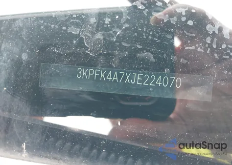 2018 Kia Forte Lx z USA, uszkodzony, nr VIN 3KPFK4A7XJE224070